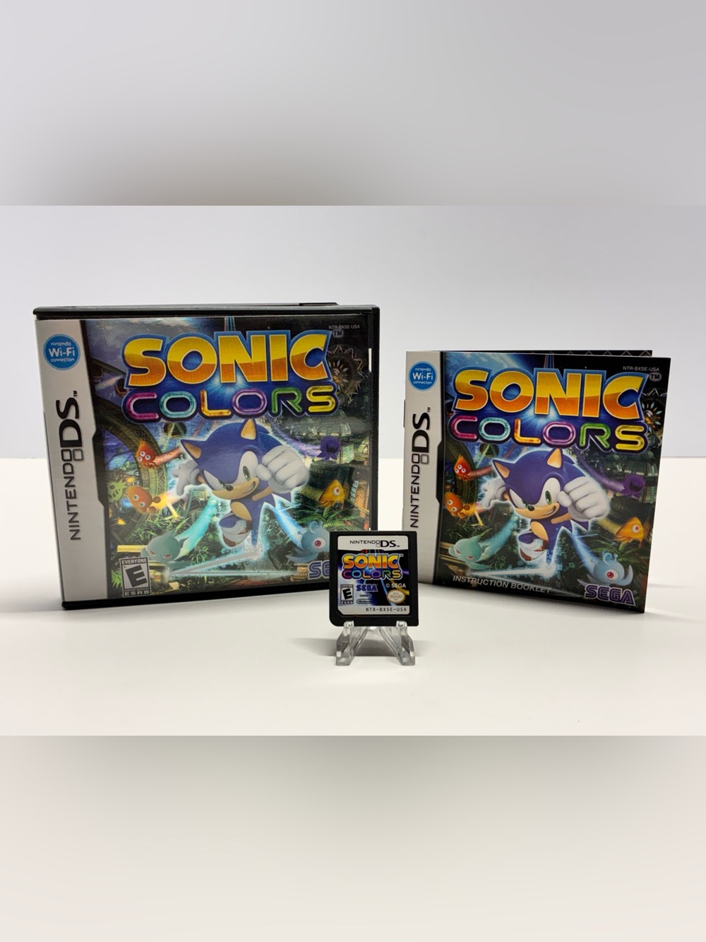 Sonic Colors (Nintendo DS, 2010) Complete w/ Manual - TESTED